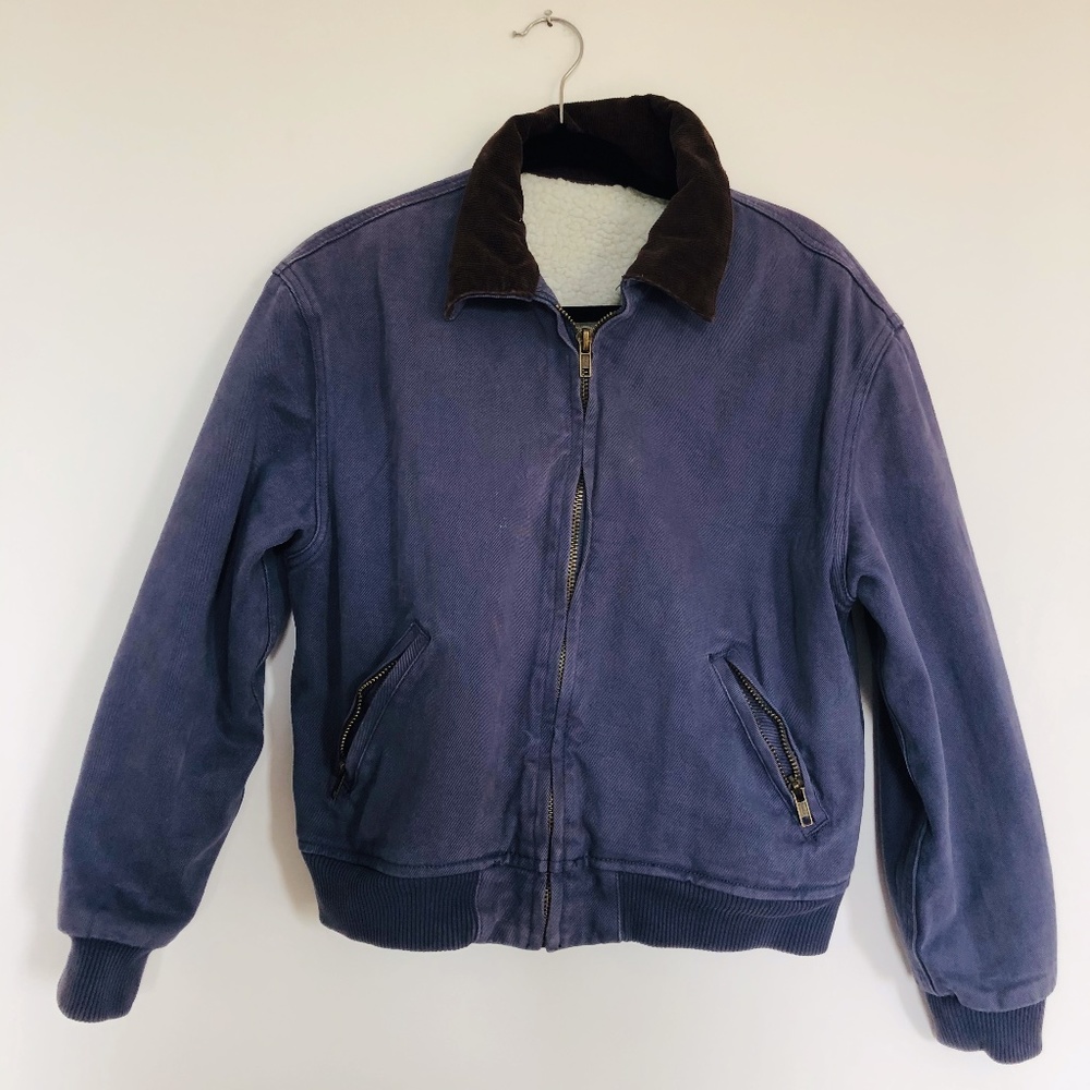 Brandy Melville Jacket with Faux Fur Collar